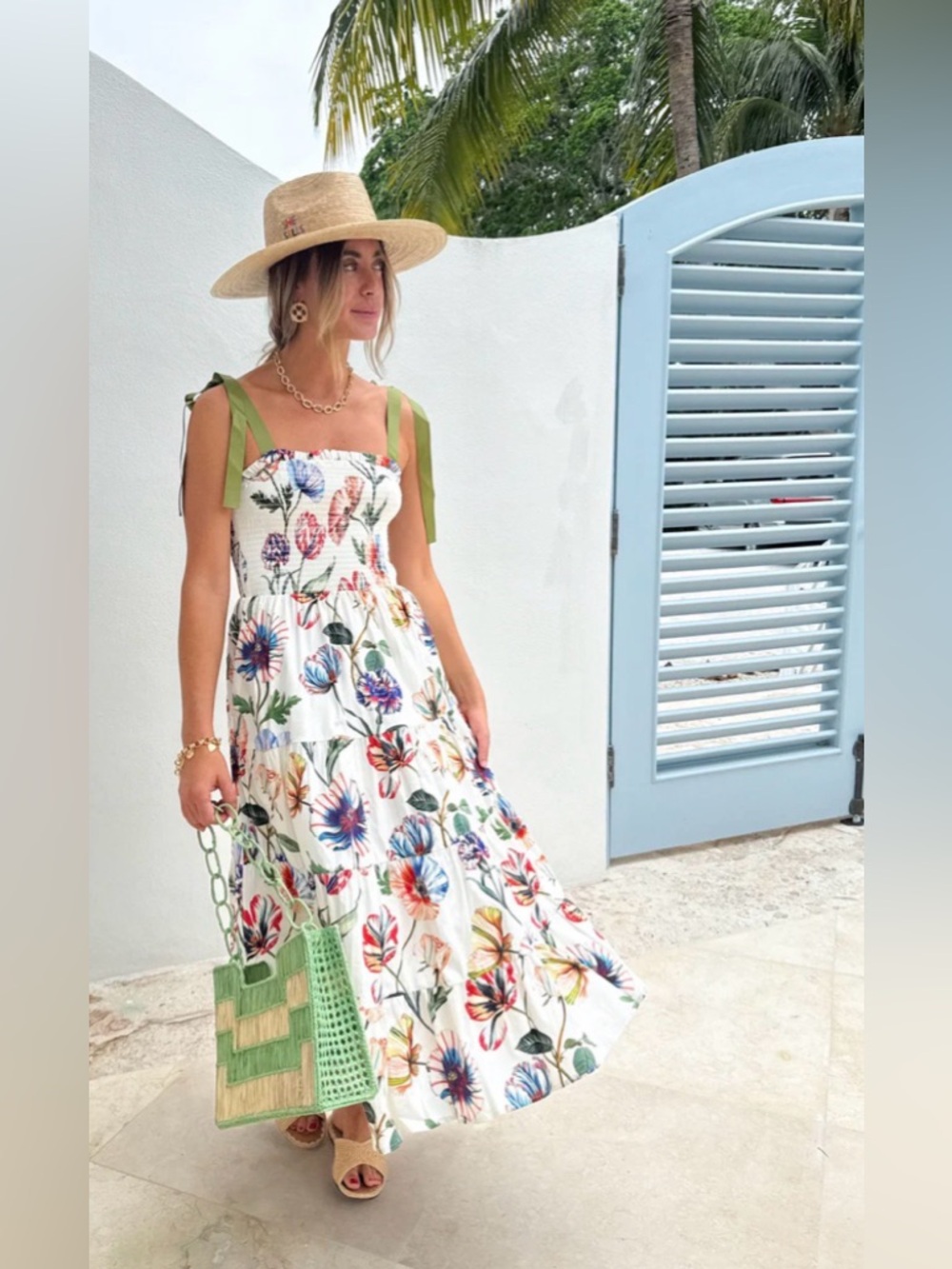 PROSPERINA Aurea Midi Dress Bloom Service - Picture 3 of 4